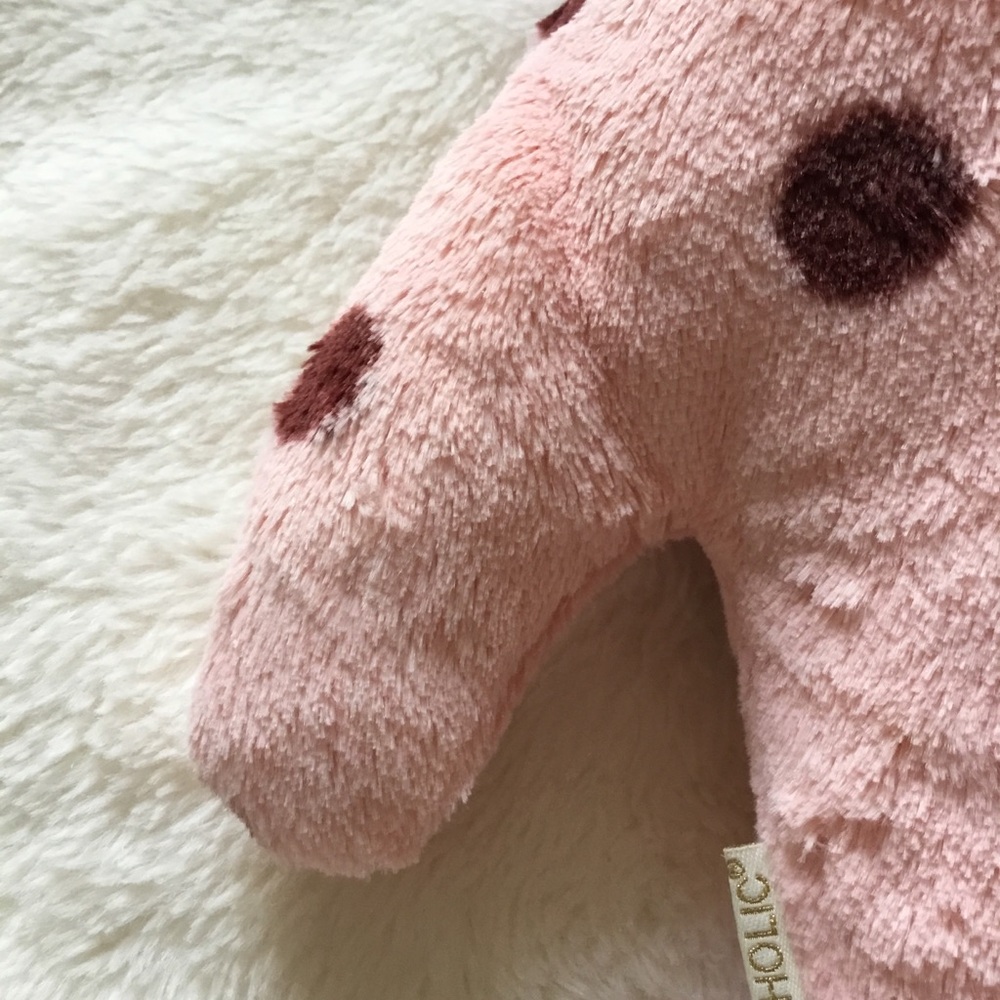 Craftholic Pink Polka Dot Sakura Rabbit (RAB) Plush - Picture 13 of 15